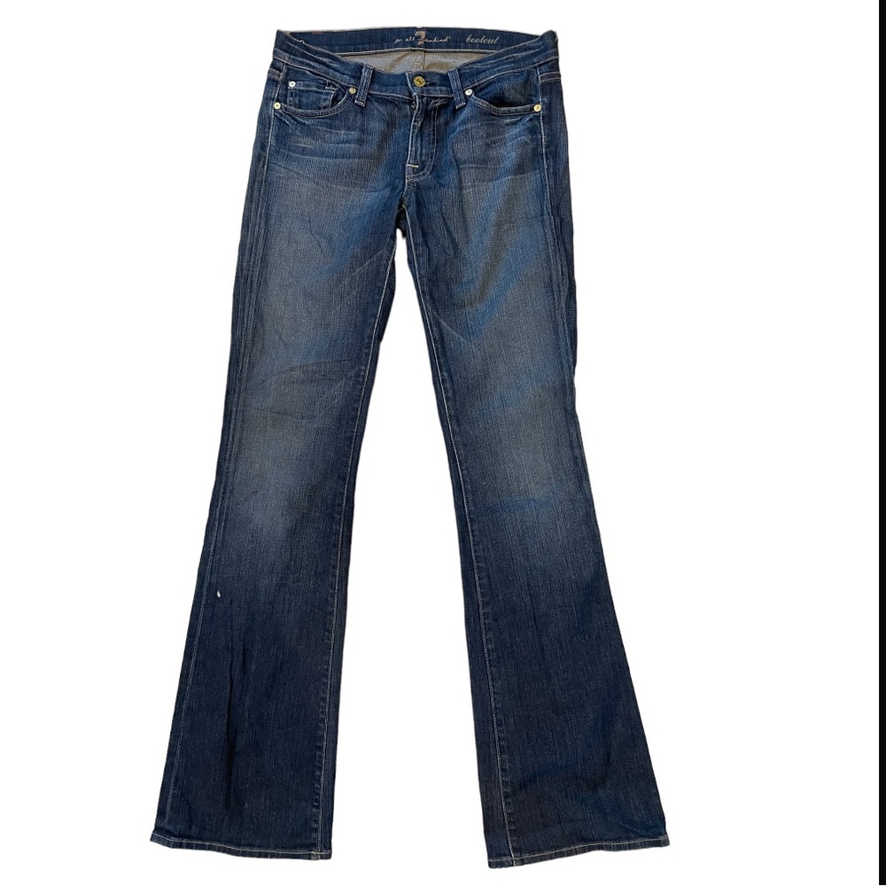 7 for All Mankind wide leg denim